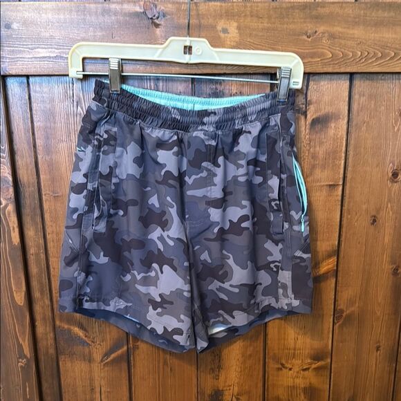 Bird Dogs Boom Camouflage Shorts size S, Gray Black Lined Performance Boomstick - Picture 1 of 12